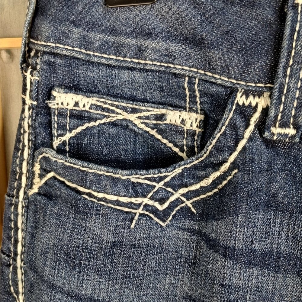 Ariat REAL Midrise BootCut Jeans Size 29S - Picture 5 of 14